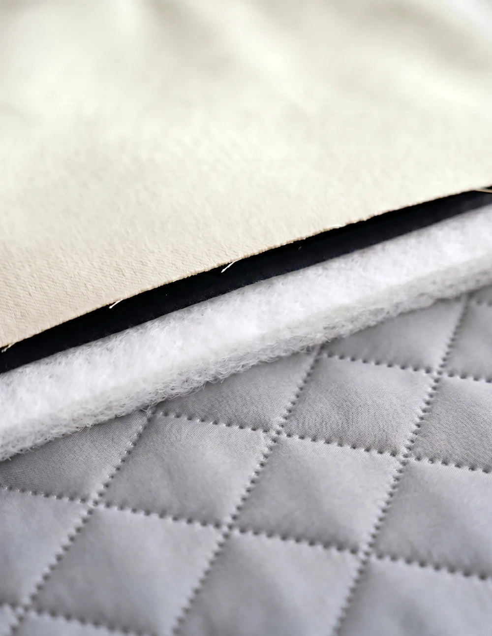 Rideau Anti-Bruit Phonique - Blanc cassé