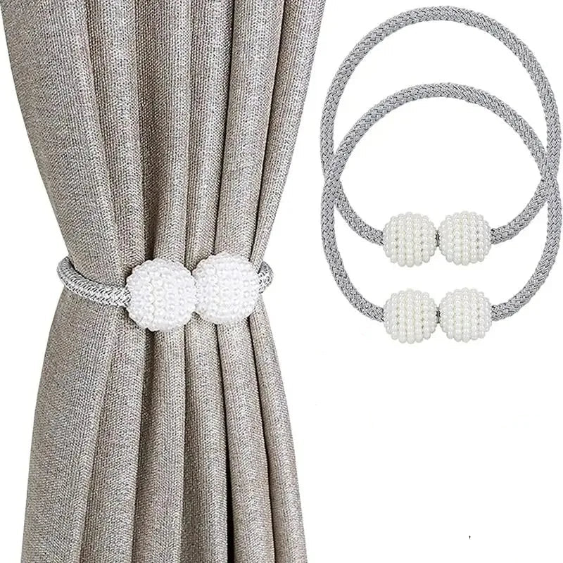 Embrasses magnétiques à perles
