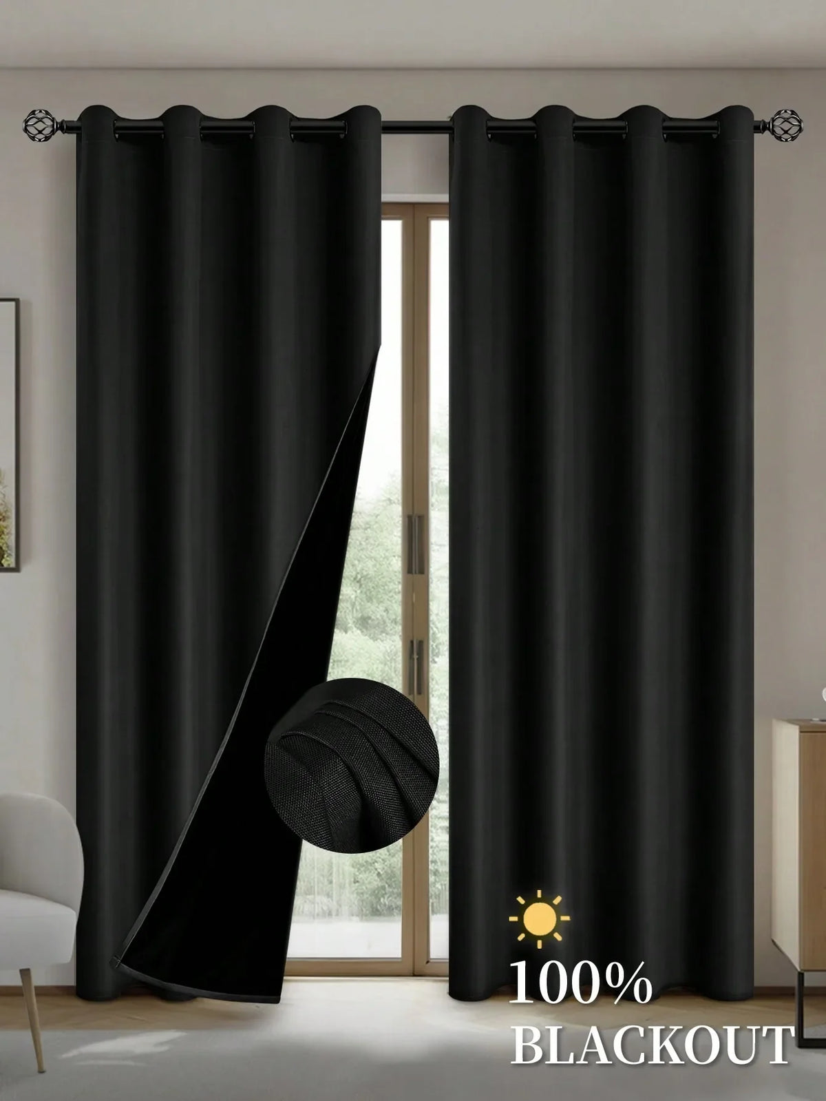 Rideau occultant et thermique – vue 13