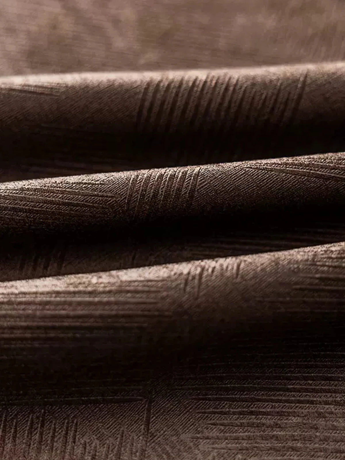 Rideau occultant épais – Chocolat – vue 3